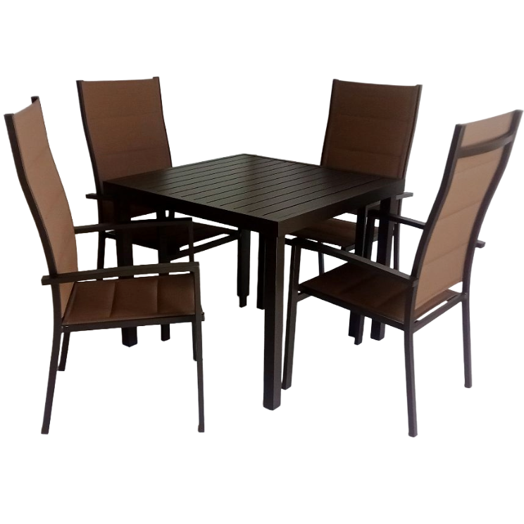 Mesa Solar  90 + 4 Sillas Solar Plus