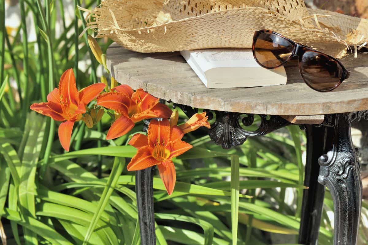 modern reading corner