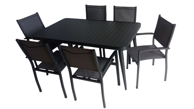 Mesa Canarias Aluminio 150x90