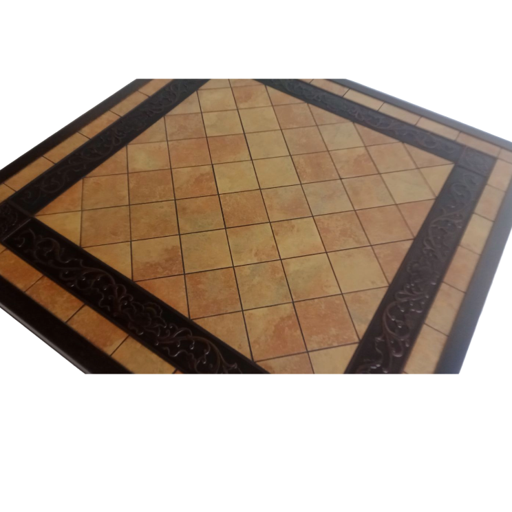 Canarias Terracota Aluminium Table  90