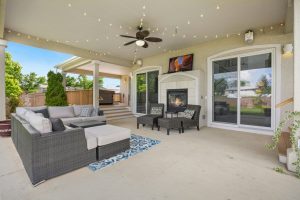 como decorar un porche de entrada