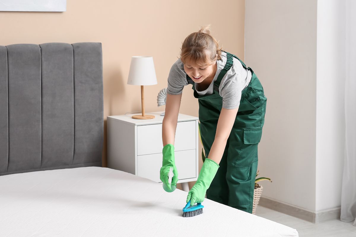 como quitar manchas de un colchon