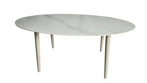 Zentrum Oval Sintered Stone Table 180