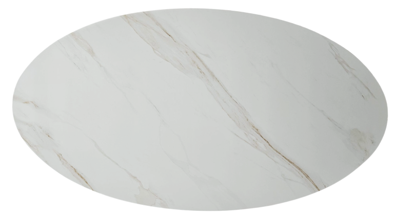 Zentrum Oval Sintered Stone Table 180