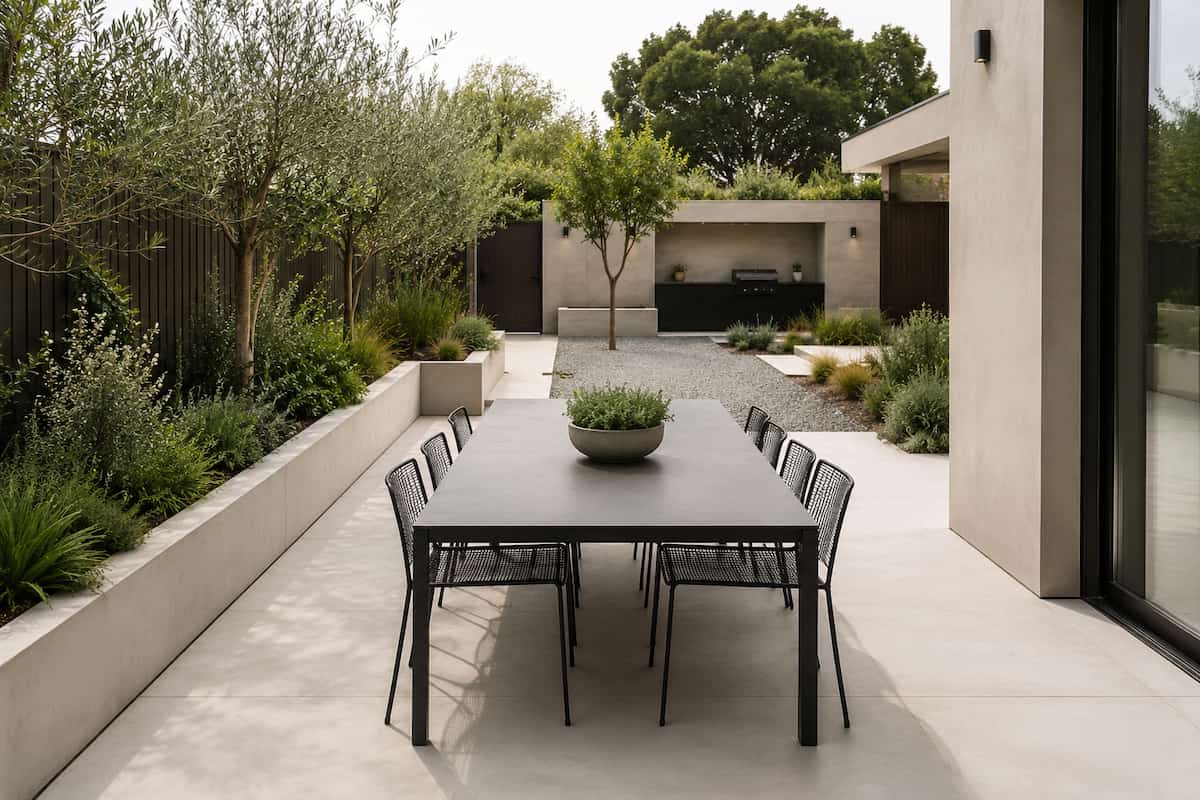jardin pequeño minimalista