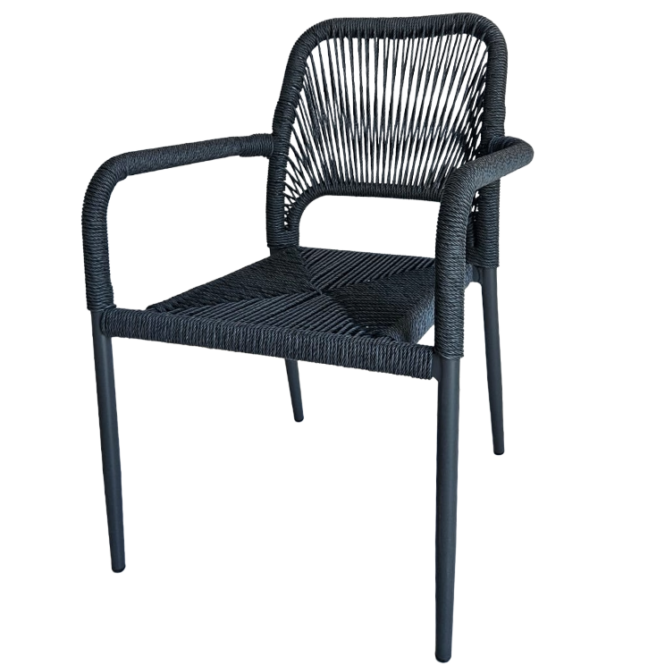 Grey Aluminum Relax Chair