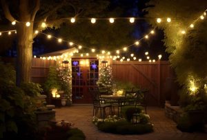 como iluminar un jardin