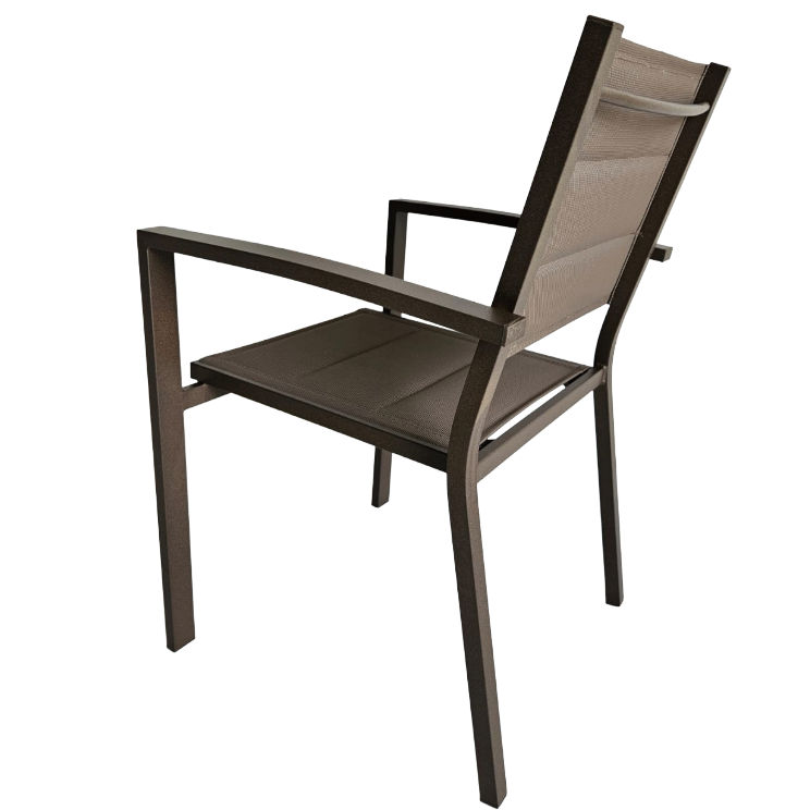 Beige-Brown Solar Chair